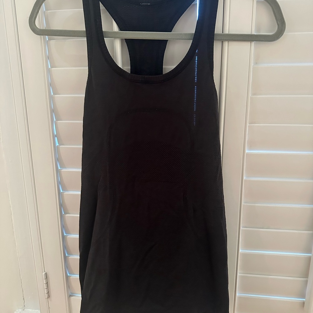 lululemon athletica Black Tank Top